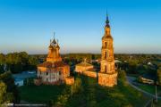 Курба. Храмовый комплекс. Церкви Воскресения Христова и Казанской иконы Божией Матери