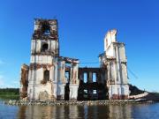 Крохино (акватория Шекснинского водохранилища). Церковь Рождества Христова