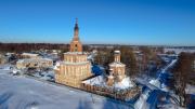Степановское. Храмовый комплекс. Церкви Благовещения Пресвятой Богородицы и Исаакия Далматского