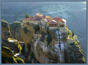 Метеоры (Μετέωρα). Святого Варлаама (Всех Святых), монастырь